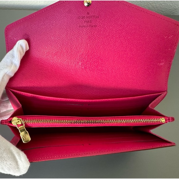 Louis Vuitton Takashi Murakami Sarah Wallet Black Multicolored - Picture 4 of 16